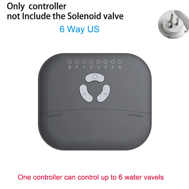 Wifi Slimme Irrigatiecontroller Tuinsprinklercontroller Timing Controle Van Het Besproeien Van Bloemen 8-Way Waterklep Controller Controller - afbeelding 1