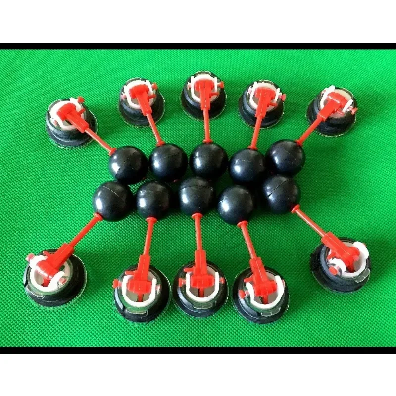 

10PCS fuel level meter for Yamaha EF2600 EF6600 et950 tg950 ET650 generator round tank gauge oil standard 800w 2KW 5kw oil meter