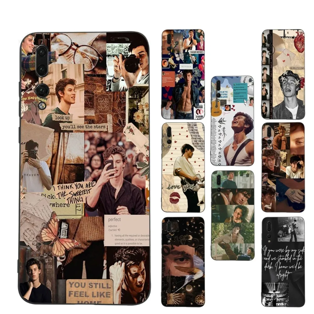 Singer S-Shawn M-Mendes Phone Case For Huawei P 8 9 10 20 30 40 50 Pro Lite Psmart Honor 10 Lite 70 Mate 20lite