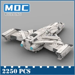 Famous Show  Imperial clipper MOC Building Blocks Model Star Movie Ultimate Collection Interceptor Transporter Starship Toy Gift