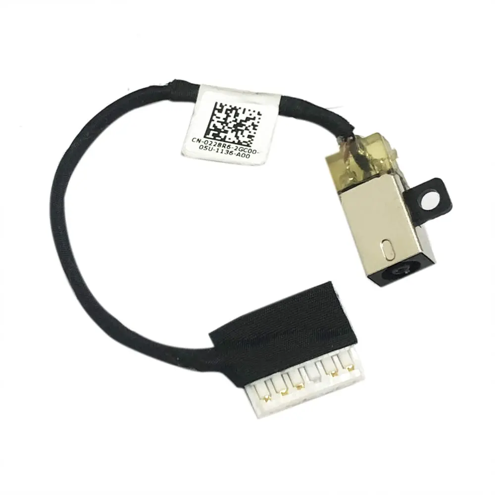 كابل مقبس الطاقة DC لجهاز Dell Inspiron 15 3583 3585 3493 3593 5593 14 3482 5493 17 3793 3785 P35E007 /Latitude 3490 3590 E3490