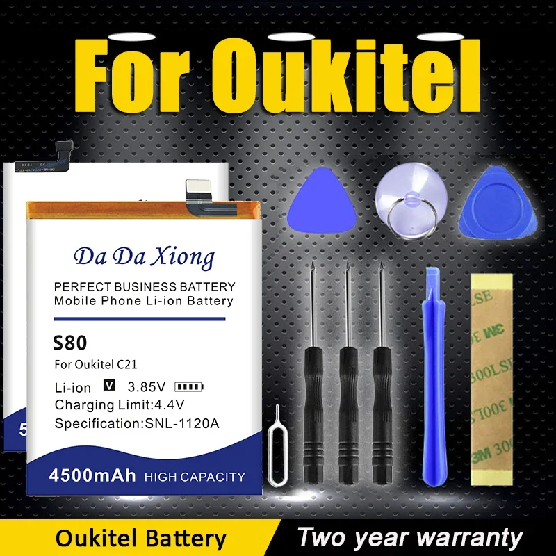 U7 S79 S80 K4000 K6000 K8000 Battery For Oukitel Mix2 WP8 S68 C3 C5 C8 C16 C21 U7 U22 K5 K7 K8 K4000 K6000 K8000 Powe Pro Plus