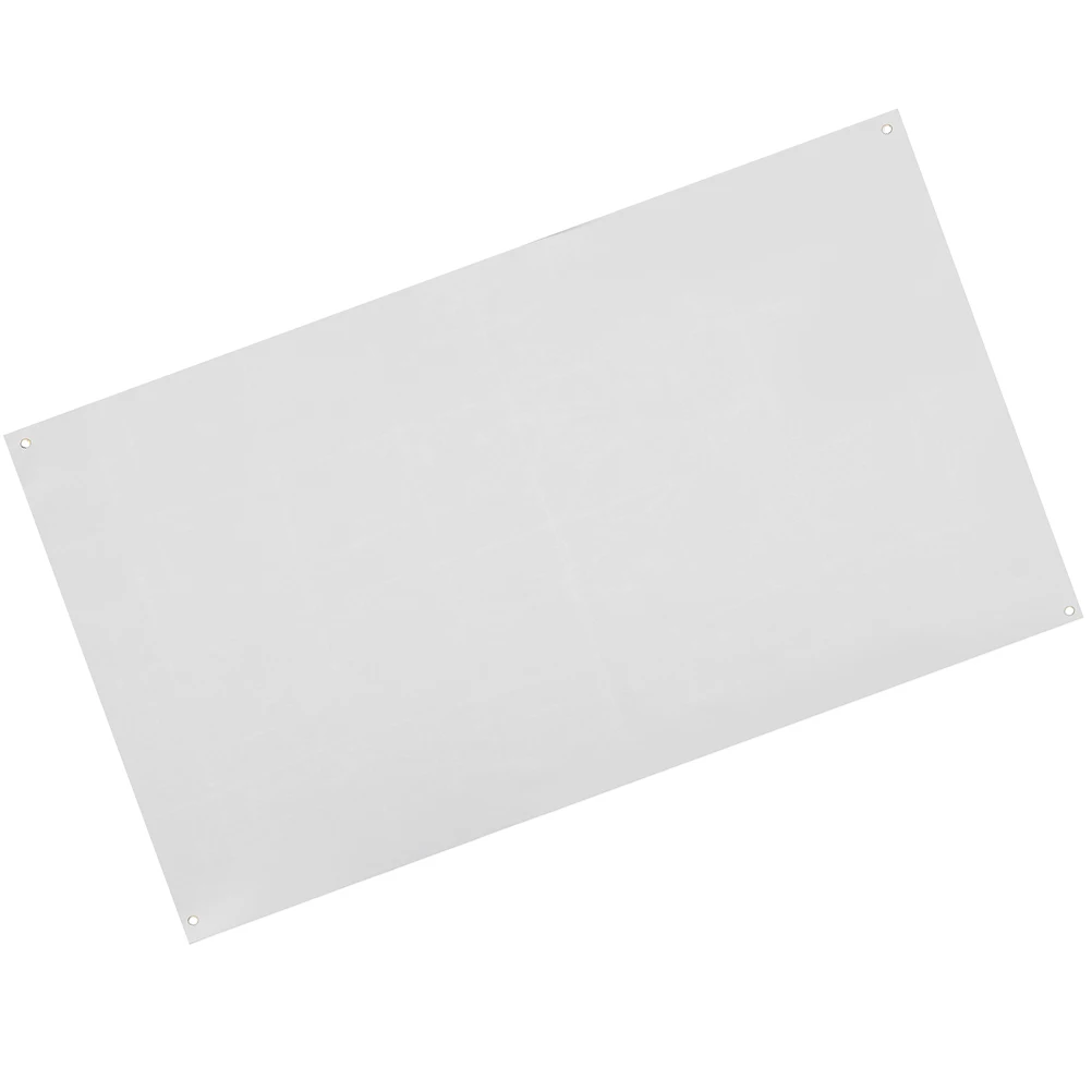 

White Backdrop Polyester Tablecloth Banner Blank DIY Sign for Photo Picture Backdrops For Photography Wedding
