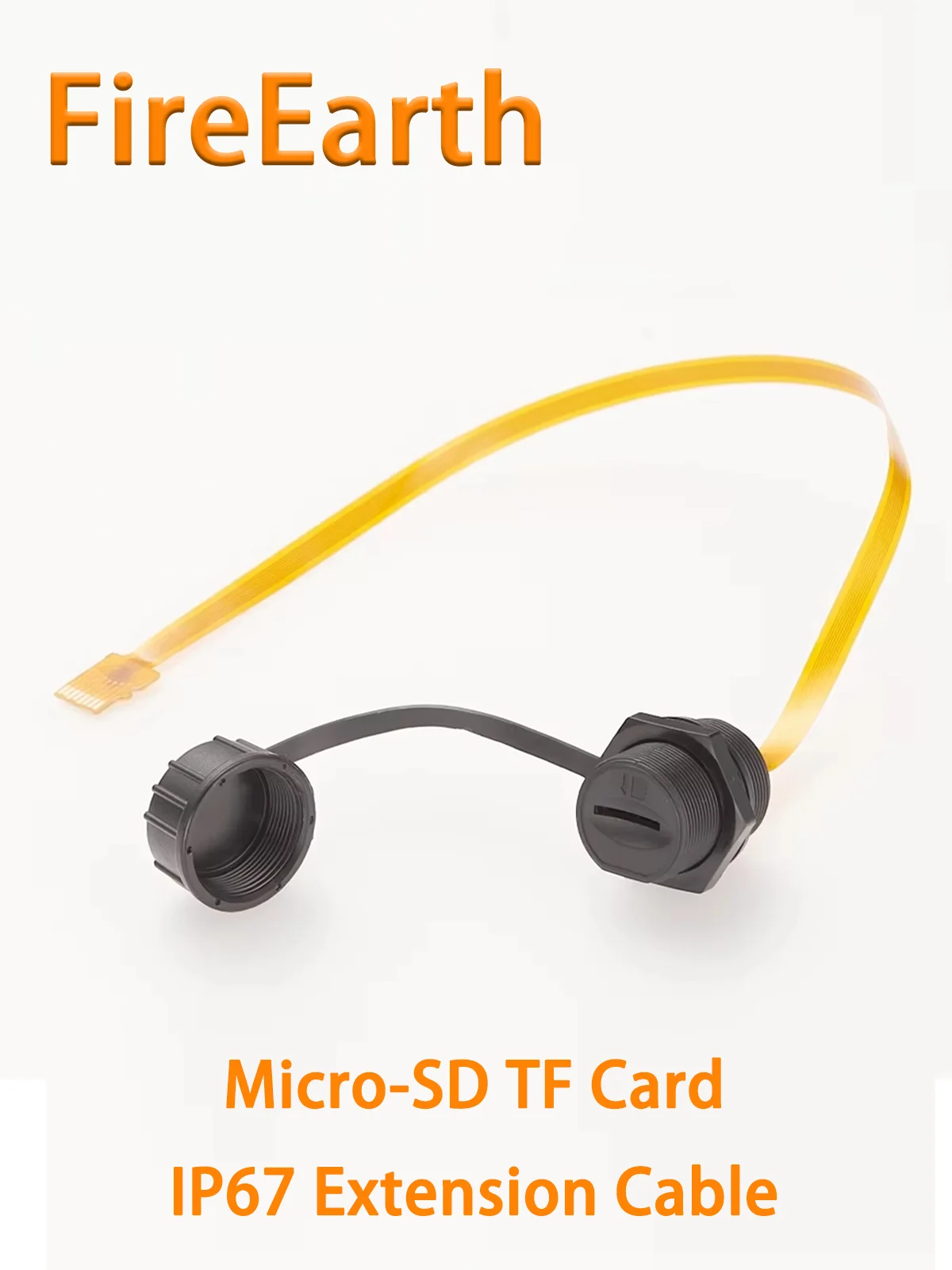 Micro Sd/TF Card Extension Cable IP67 Waterproof TF Socket Flex FPC Extender Connector For Cabinet Chassis Case Frame