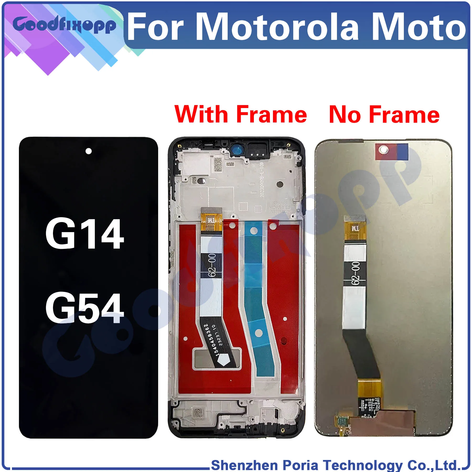 

For Motorola Moto G54 G14 LCD XT2343-1 PAYF0010IN LCD Display Touch Screen Digitizer Assembly Replacement