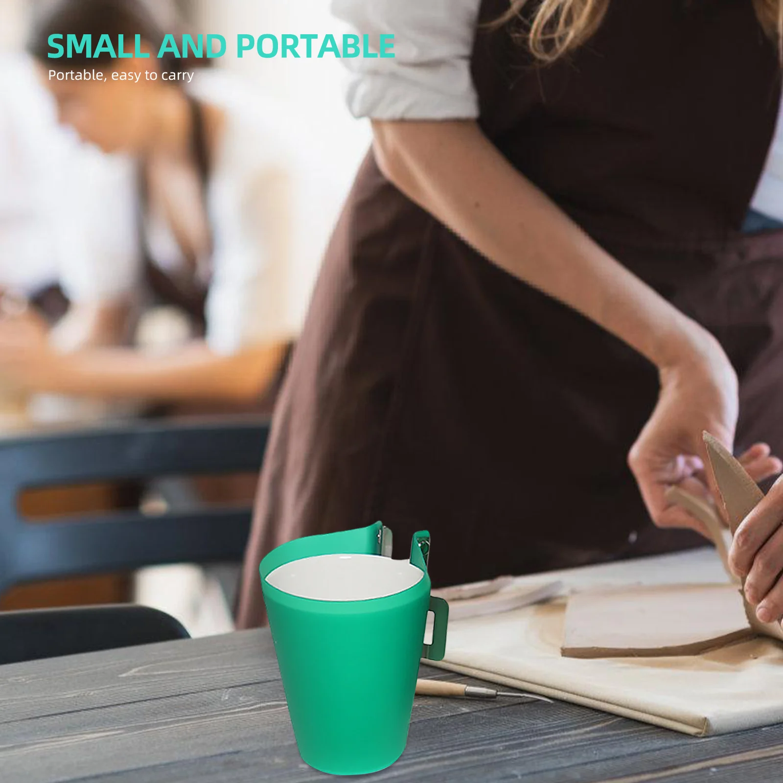 

Sublimation Silicone Mug Wrap Clip Heat-Resist Cup Fixture for Transfer Printing Machine Easy to Use Long Life Metal Button