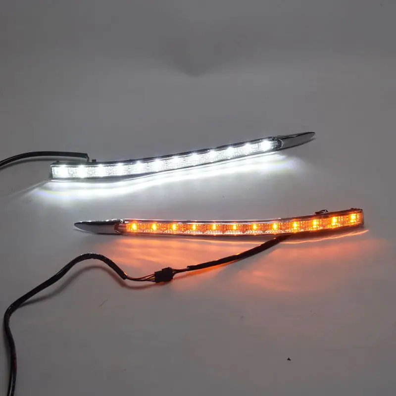 SAAR Suitable for 05-11 Toyota Crown 12-13 Generation Modified Special LED Daytime Running Lights Flowing