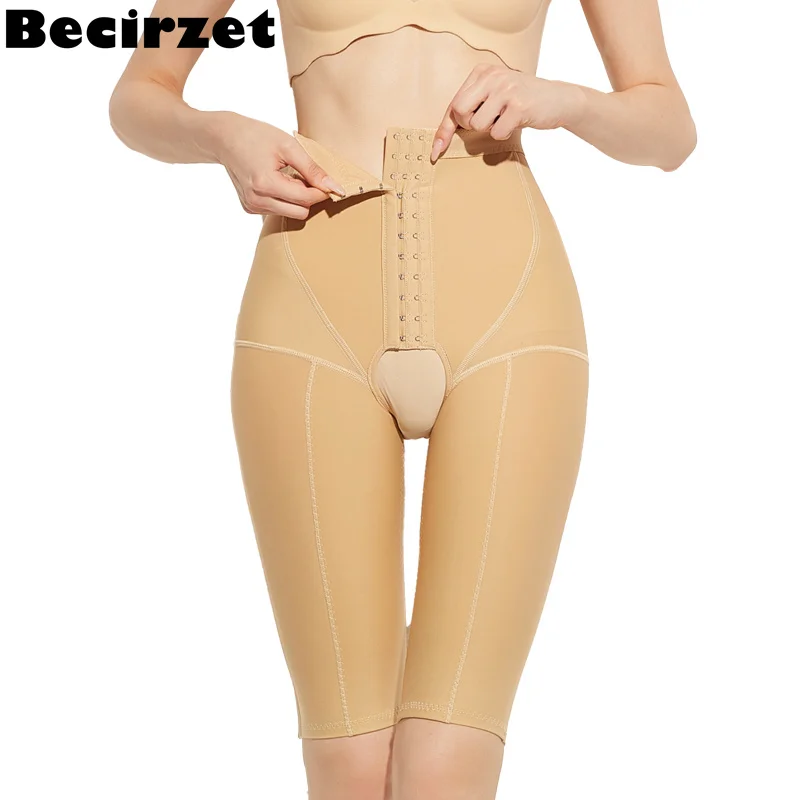 Wemen Short Length Slimming Shorts Body Shaper Tights Post Surgery Shapewear Pants Thigh Control Underwear