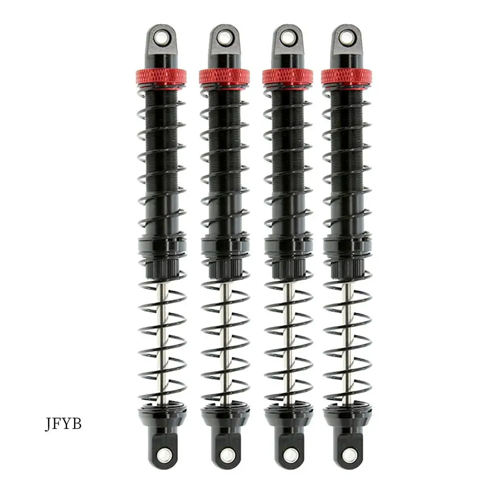 

JY-4 шт. двухступенчатый амортизатор, пружинный амортизатор для 1/10 D90 SCX10 TRX4 RC автомобиля, грузовика, гусеничного автомобиля, 120 мм