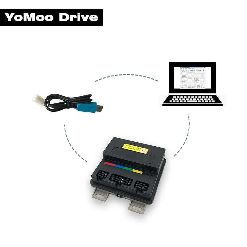 لاند/فوتول EM30S 40A 500 واط-1.5KW موجة جيبية سكوتر ECU تحكم اللوحة الأم لمحرك محور متوسط المحرك
