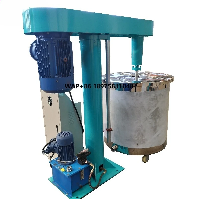 Efficient Paint Mixing Machine Dispenser Carbon Steel Powder Disperser Equipment Core Motor Component for Chemical Processing