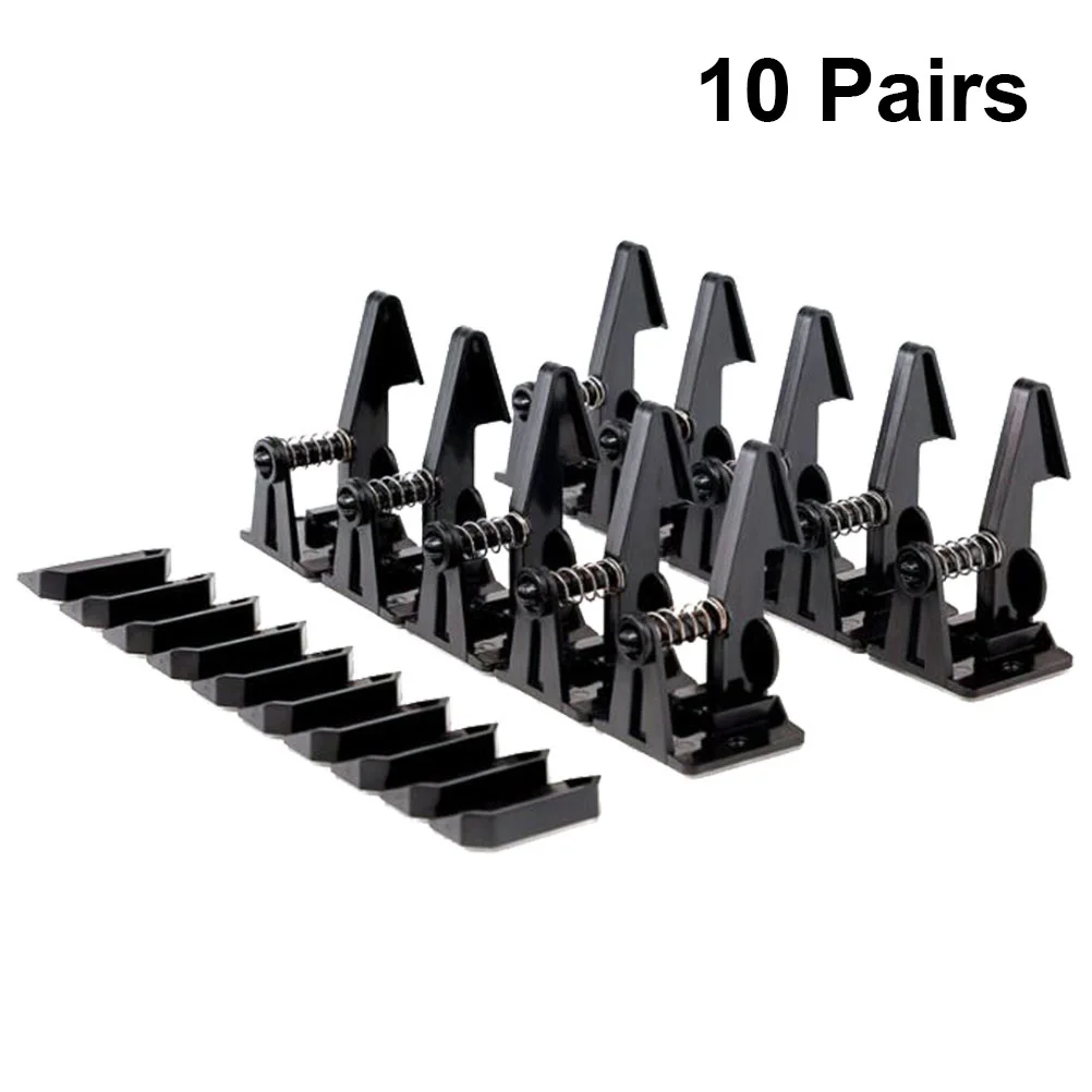

12Pairs Drawer Lock Set Proofing Locks for Cabinets and Drawers Child Safety Latches for Kitchen Bathroom Bedroom