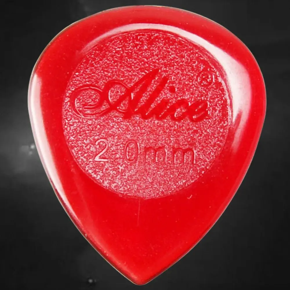 10pcs Random Color Guitar Picks ABS Plectrums Acoustic Guitar Picks Thickness Celluloid Droplet Shaped Guitar Pick