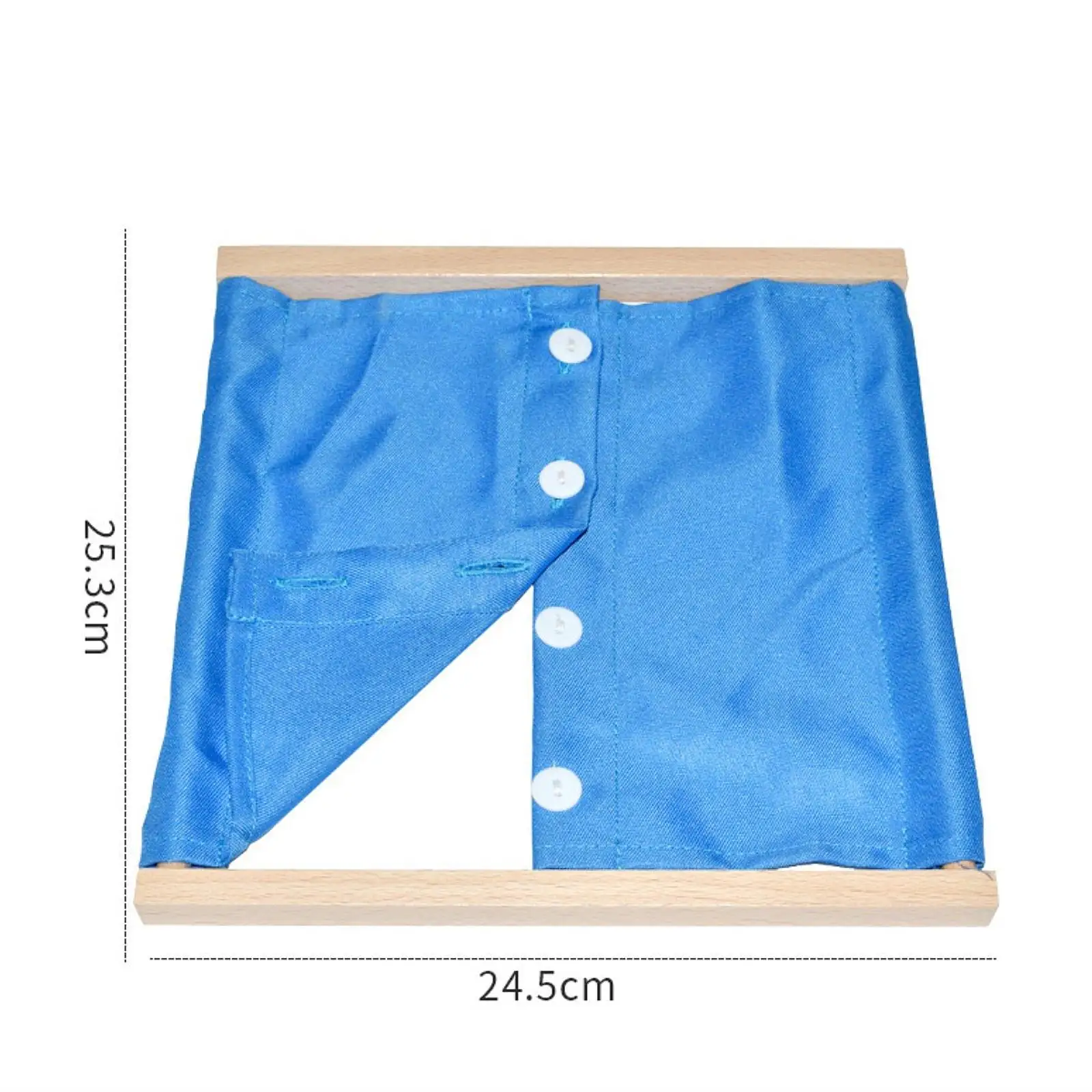 Estante de ropa Montessori, juguete educativo de aprendizaje para niños pequeños