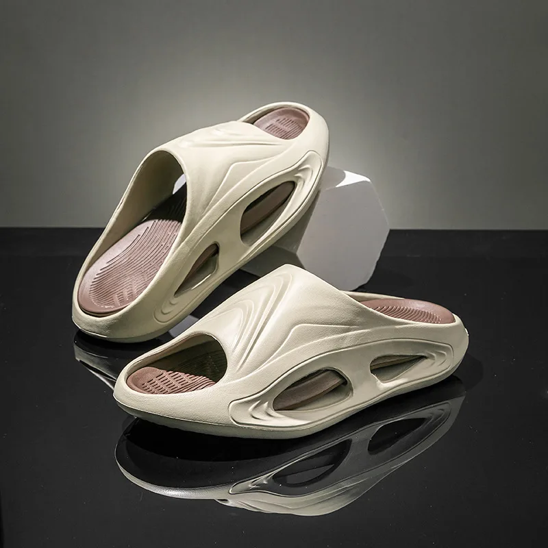 

Eva Non-Slip Couple Soft Indoor Home Bathroom Cool Wholesale Summer Slippers Simple