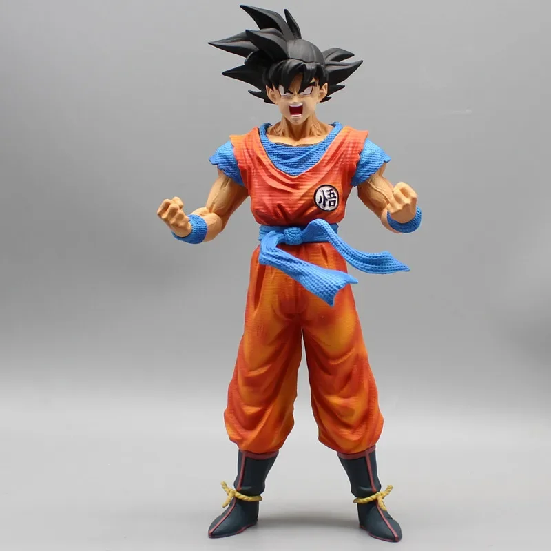 

Anime Dragon Ball Gk Figure Super Saiyan Son Goku Combat Training Suit Action Figurine Pvc Model Desktop Decoration Toys Gifts