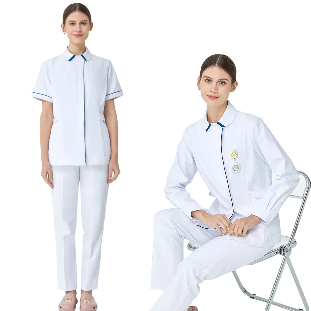 2026-nurse-uniforms-sets-for-women-polyester-cotton-medical-scrub-set-beautician-spa-top-and-pants-hospital-suits-806