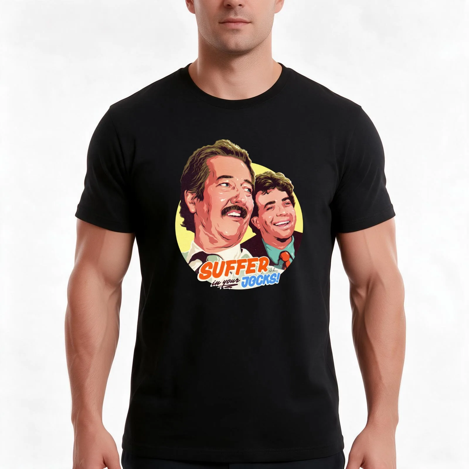 SUFFER IN YOUR JOCKS! T-Shirt Summer Casual Cotton Tee Unisex Men Women