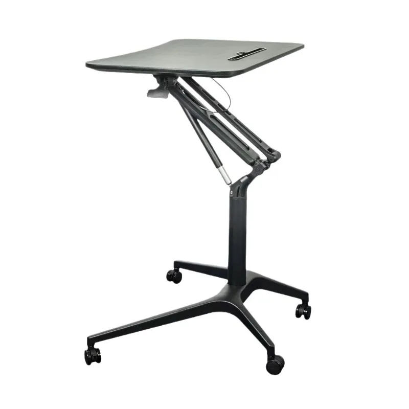 

Pneumatic lifting table Office computer desk Notebook computer desk Intelligent lifting table Mobile lifting table and chair
