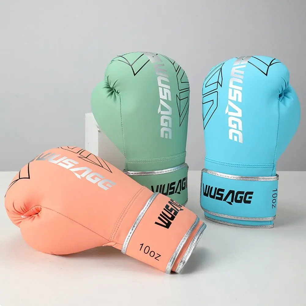 

PU Boxing Gloves Professional Breathable Boxing Training Gloves Comfortable Heavy Bag Workout Fighting Gloves for Kids Adults