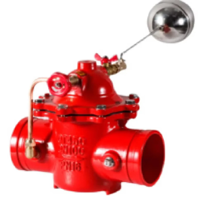 Hydraulic Water Level Control DN50-200 Clamp Type Remote Control Float Valve Ductile Iron Groove