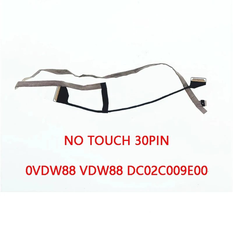 

Новый оригинальный ЖК-кабель FHD для ноутбука DELL ALIENWARE 17 R2 R3 NO TOUCH 30PIN 0VDW88 VDW88 DC02C009E00