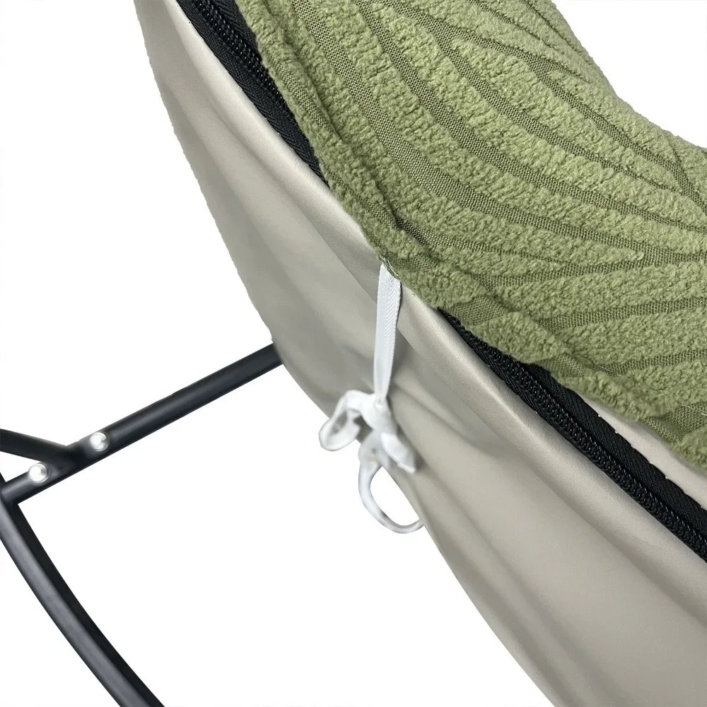 New Elastic Rocking Chair Covers All-inclusive Solid Color Chair Protector Cover Soft Lounge Seat Cover Home Decor