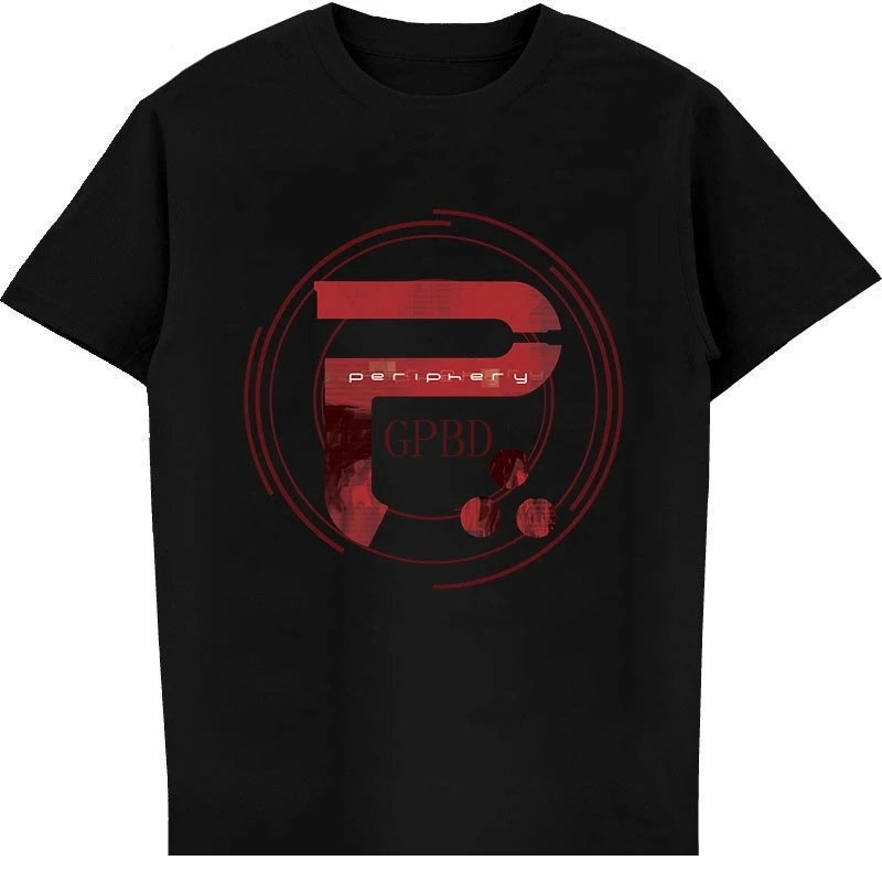 Amy A McLeod Periphery Mens Music Band Short Sleeves T-Shirt Gift Black