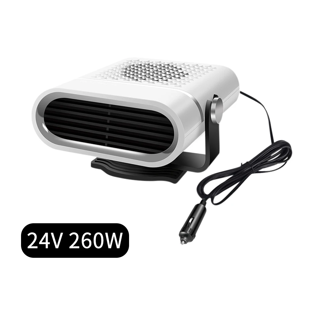 Car Heater Fan 12V/24V Car Heater Winter Rapid Heating Auto Windshield Defroster Defogging Demister Car Anti For Heater 150/260W