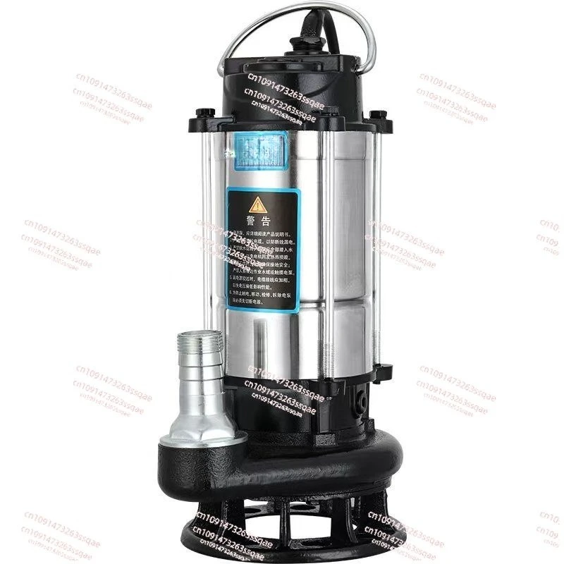 

Cutting Sewage Stainless Steel Mud Septic Tank Suction Small Household Suction Pump Sewage Submersible Pump