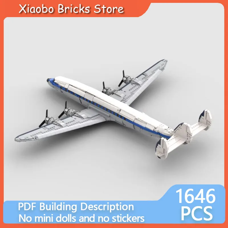 

Модель военного самолета MOC, строительные кирпичи L1049, длинный самолет, модульная технология, подарок, праздник, сборка, детские игрушки, костюм