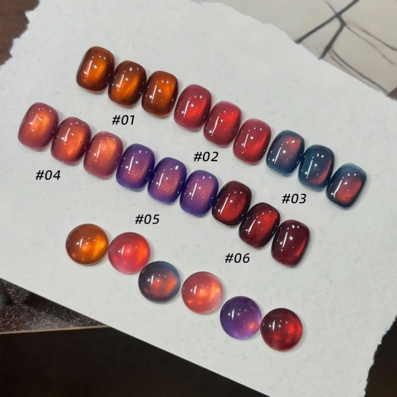 MIANEL 10ml 겨울 황혼 캣 아이 젤 네일 폴리시 그레이 옐로우 여성용 일상 사용 네일 아트 가을 및 봄 시즌에 적합