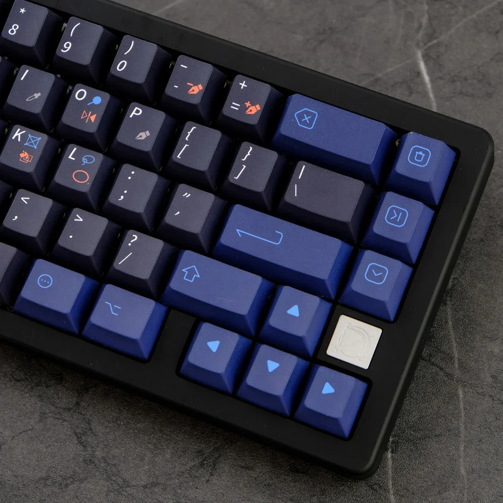 129 Keys/set  GMK PS Keycaps Cherry Profile Key Caps PBT Dye Subb Lightproof Keycap For 61 68 75 84 87 96 98 104 108