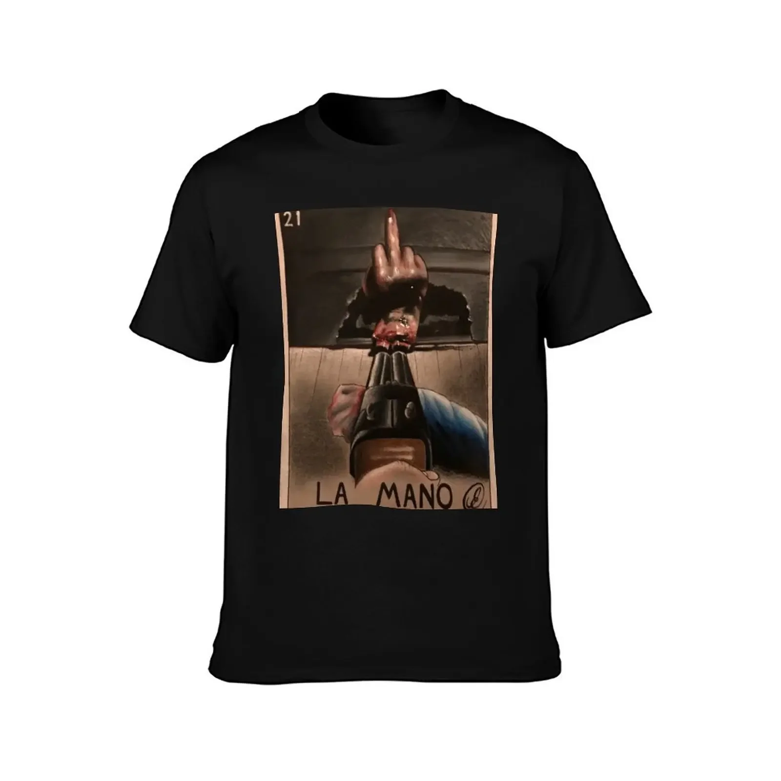 La Mano T-Shirt street wear blacks for a boy mens graphic t-shirts