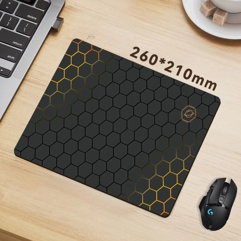 Fröhliches Sommer-Mauspad Kaffeematte, Tischmatte Büro-Schreibtischunterlage Tastaturunterlage Computer-Mauspad Rutschfeste Verriegelbare Computermatte Geschenk