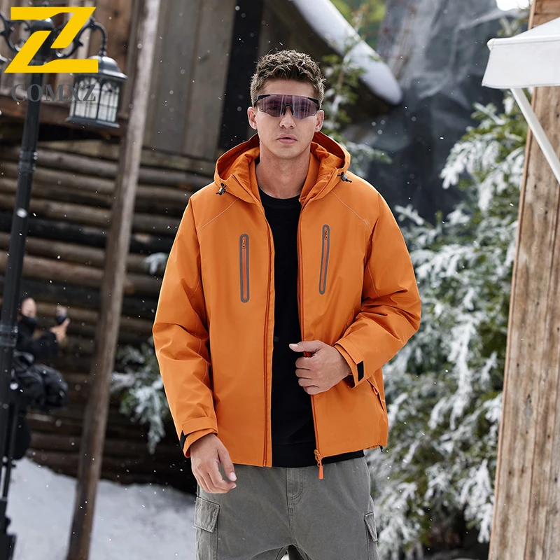 

Высококачественная мужская штурмовая куртка 2025, новая ветрозащитная водонепроницаемая дышащая куртка с капюшоном, куртка на молнии для кемпинга и приключений