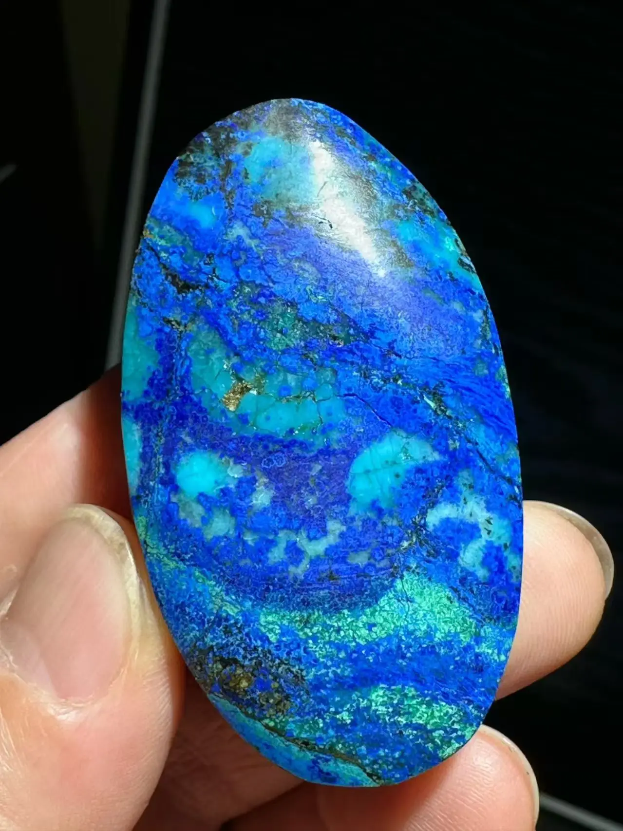 Natural Azurite And Malachite Coexisting Play With, Playing With Crystal Quartz, Mineral Therapy Play with