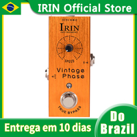 IRIN AN-10 Vintage Phase Pedal Electric Guitar Effects Pedal True Bypass Re-Creates Classic Phaser Sounds Effect of the 70's