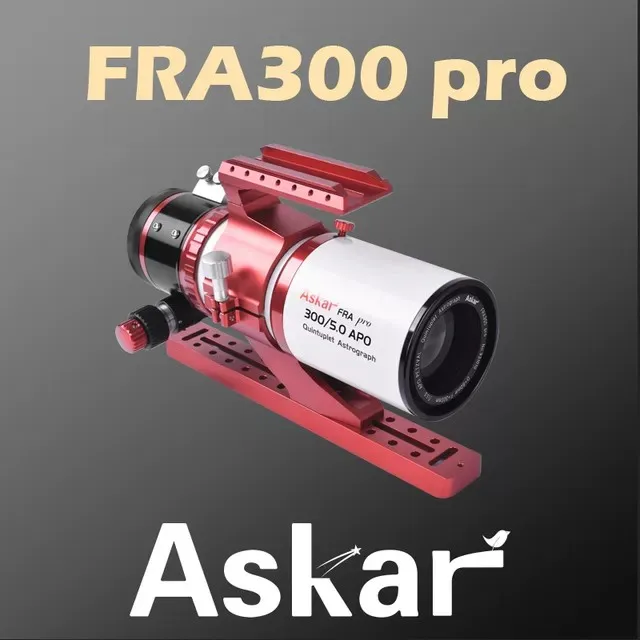 Askar FRA300 Pro 60 f/5 Petzval Astrogh Refractor Telcope