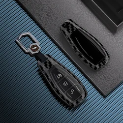 Car Key Pack for Ford ST Line Fiesta Focus Mondeo Ecosport Kuga Puma Edge Escape Metallic Car Key Fob Case Accessories