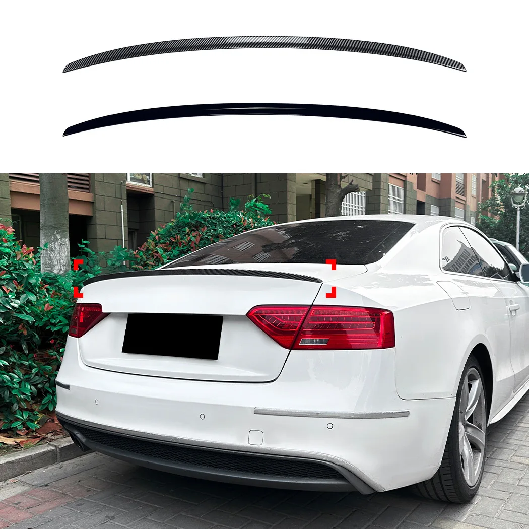 

Suitable For Audi A5 8T Coupe 2007-2016 S5 Rear Spoiler Modification