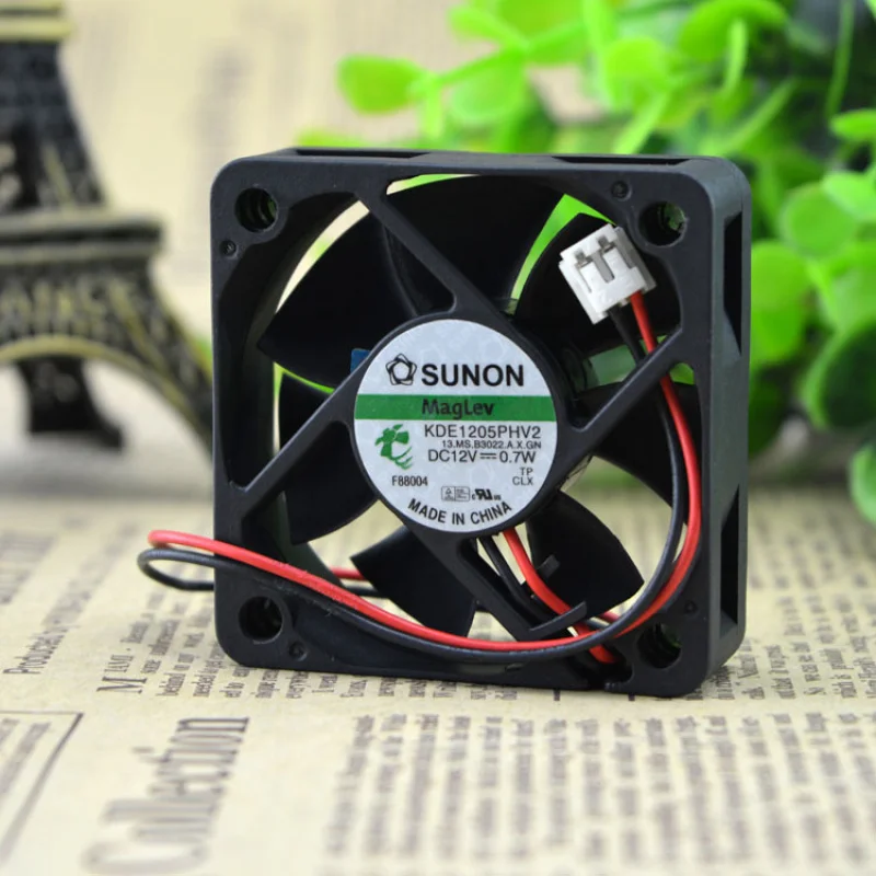 D SUNON KDE1205PHV2 12V 0.7W 50x50x15mm 2Pin Maglev Cooling Fan for DELL