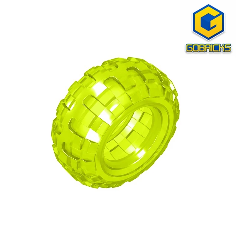 MOC zestaw GDS-1282 balon opony szeroki Ø56X26 kompatybilny z lego 55976 zabawki dla dzieci montuje klocki techniczne