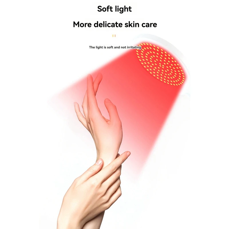 جهاز العلاج بالضوء الأحمر ABPP مع قاعدة، ضوء أحمر 660 نانومتر و850 نانومتر بالقرب من مصباح العلاج بالأشعة تحت الحمراء مع مؤقت، مصباح ضوء أحمر