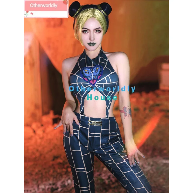 

25COSAnime JoJo's Bizarre Adventure Stone Ocean Cujoh Jolyne Косплей Костюм Джолин Куджо Косплей Хэллоуин Униформа на заказ