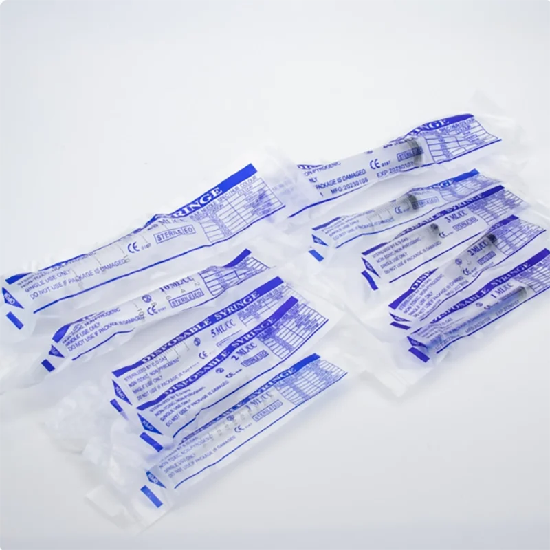100PCS Disposable injection sterile syringe needle syringe individually packaged 15 20ml push medicine feeding supplement