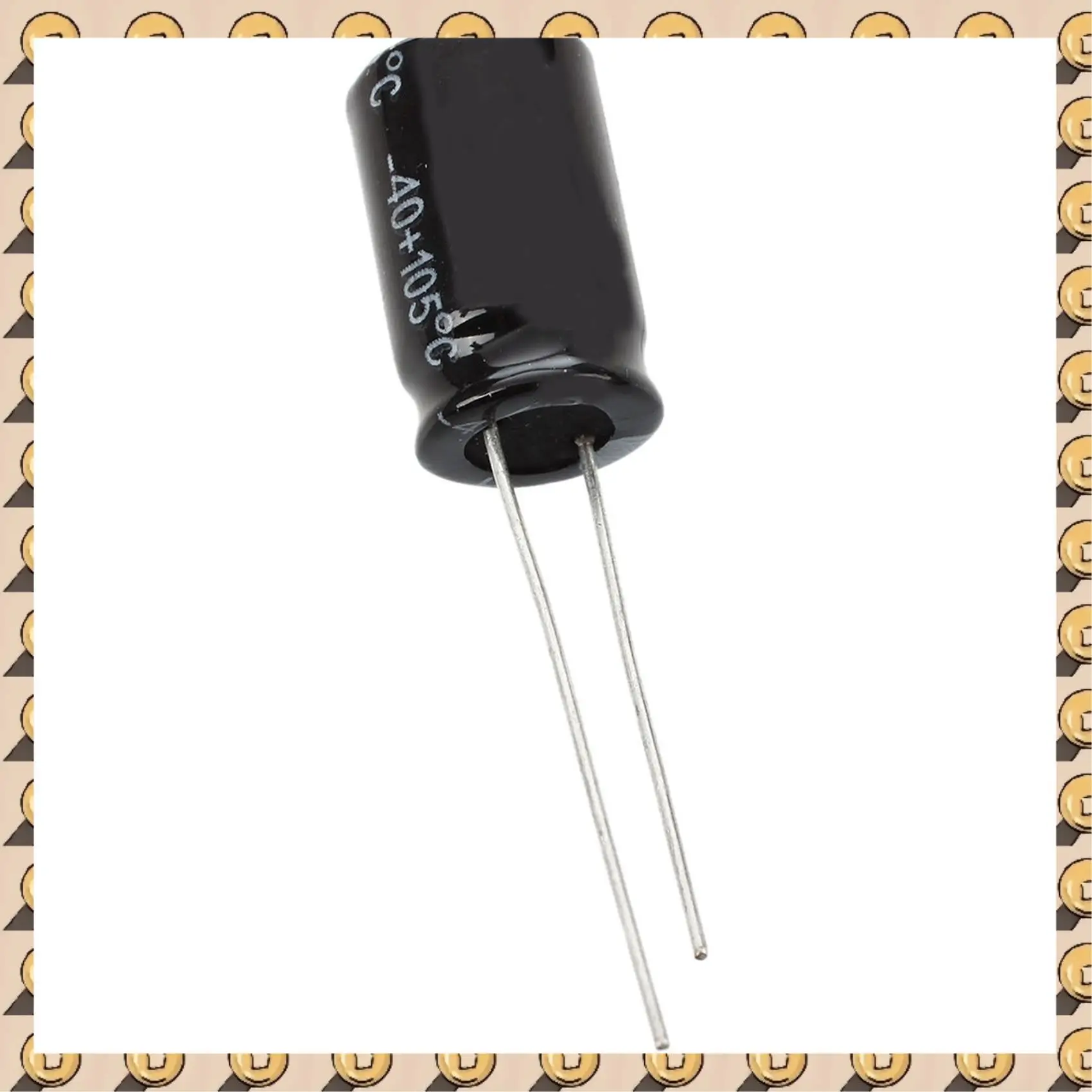 A003 40 Stück 1000 UF 25 V 105 C Radial-Elektrolytkondensatoren Schwarz 10 x 17 mm