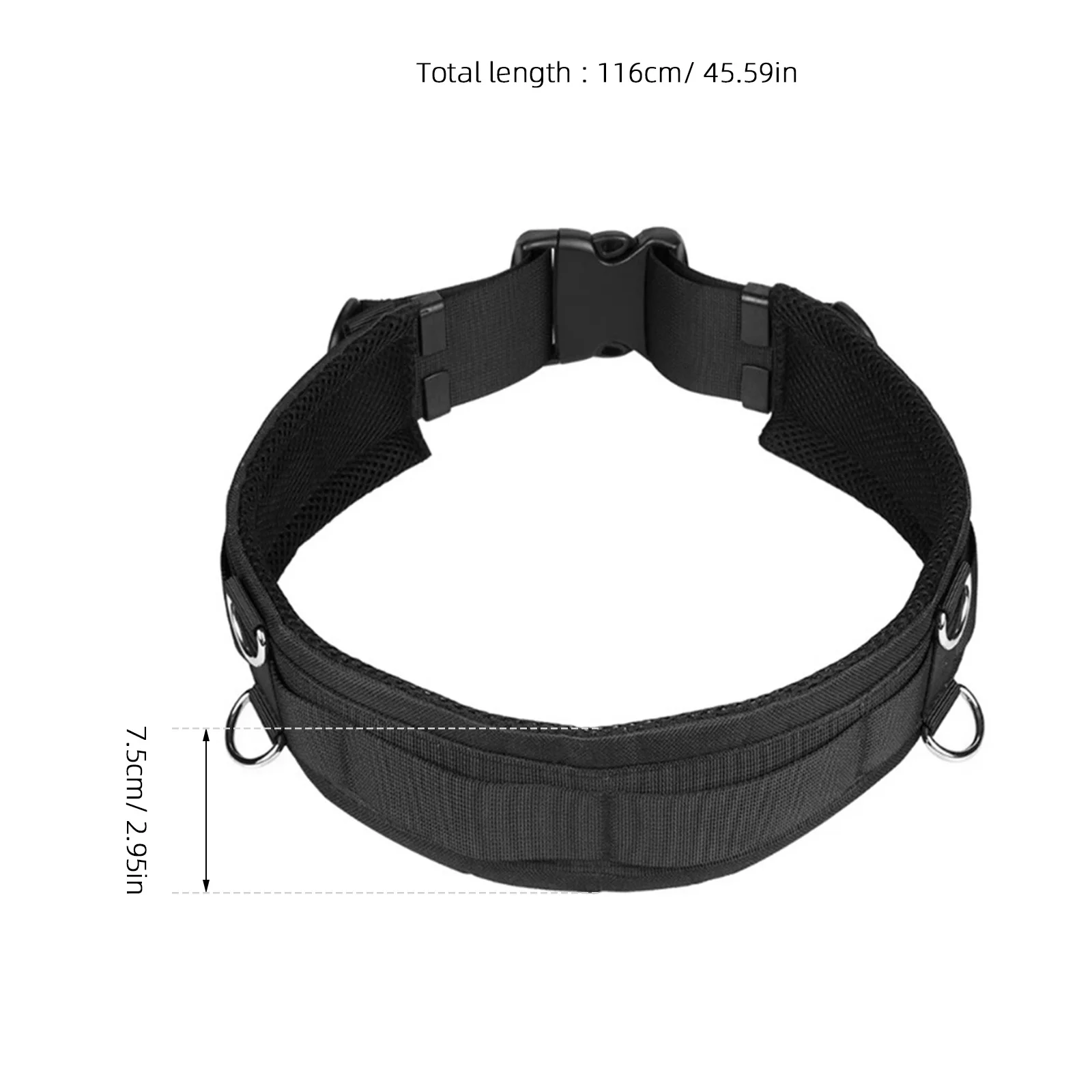 حزام ربط الكاميرا، حزام خصر قابل للتعديل، نايلون متين مضاد للاهتزاز لعشاق التصوير الفوتوغرافي، معدات متعددة