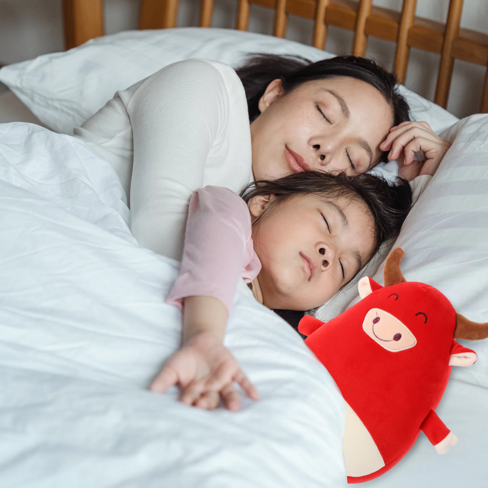 Cartoon-Jahr des Kissens, weiches Material, tierförmige Nackenstütze aus Polystyrol