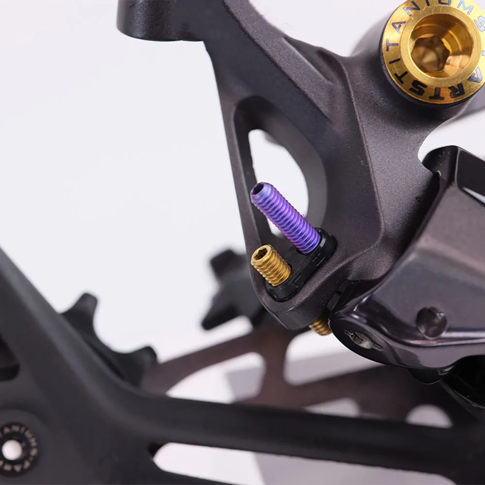 M4 Road Bike Mountain Bike Lmit Adjustment Titanium Alloy Fine Adjustment Screw Length: 10mm, 12mm, 13.5mm, 16mm, 18mm, 23mm